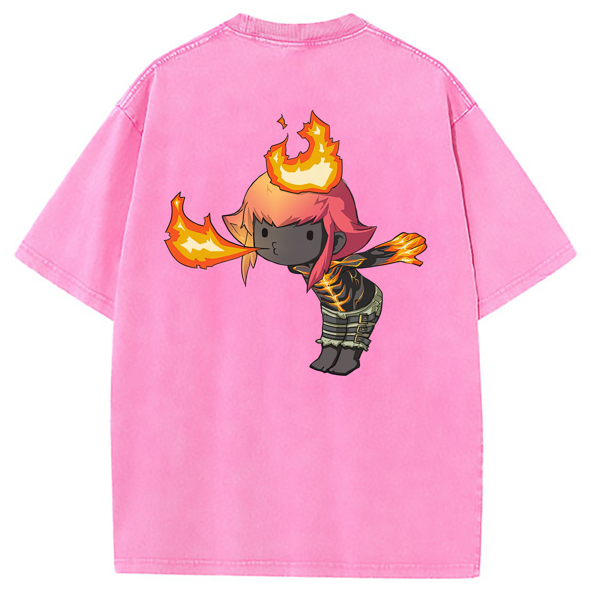 （画像用） リーグ・オブ・レジェンド League of Legends LOL 綿100% ヴィンテージ風 半袖Tシャツ（背面プリント）